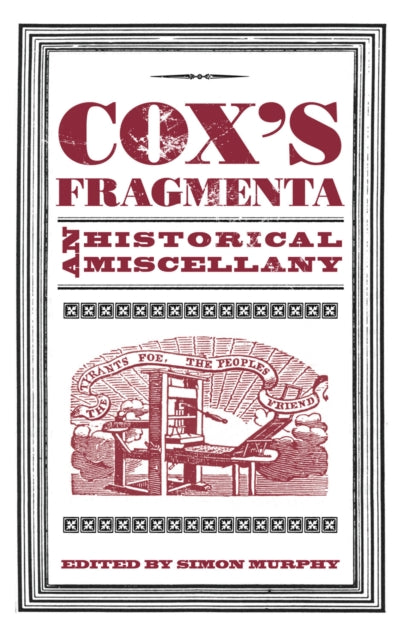 Book cover of: Cox's Fragmenta. By: Simon Murphy