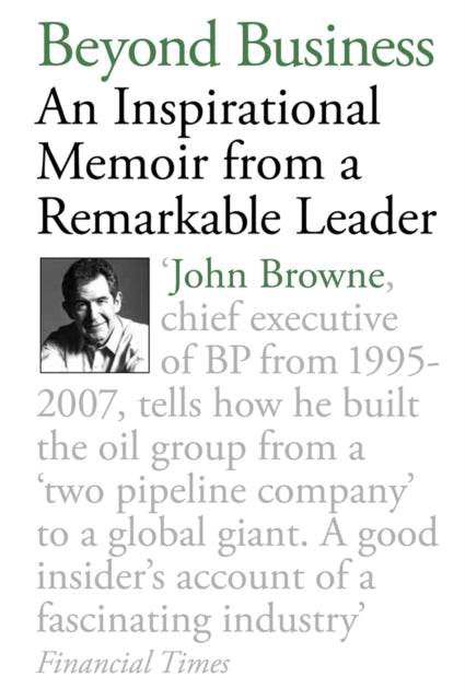 Book cover of: Beyond Business. By: John Browne