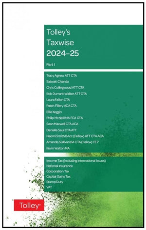 Tolley's Taxwise I 2024-25