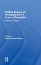 Book cover of: Critical Essays on Shakespeare's A Lover's Complaint. By: Shirley Sharon-Zisser
