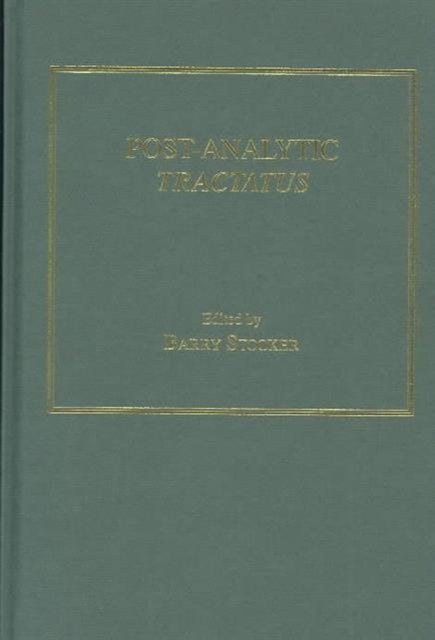 Book cover of: Post-Analytic Tractatus