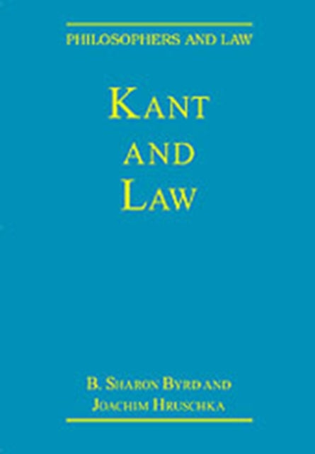 Book cover of: Kant and Law