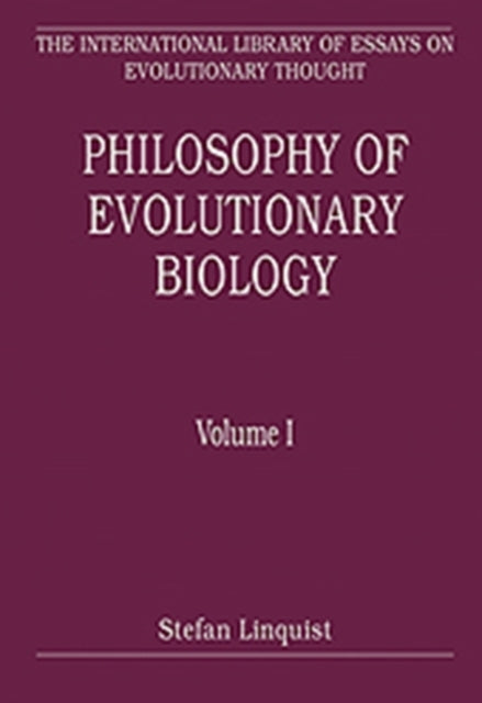Book cover of: Philosophy of Evolutionary Biology. By: Stefan Paul Linquist