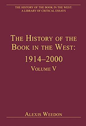The History of the Book in the West: 1914–2000
