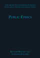 Book cover of: Public Ethics. By: Richard Bellamy