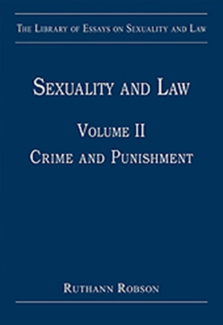 Book cover of: Sexuality and Law. By: Ruthann Robson