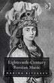 Book cover of: Eighteenth-Century Russian Music