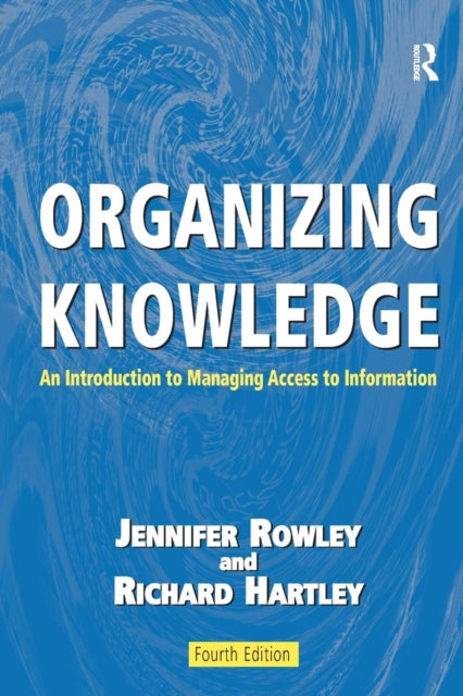 Book cover of: Organizing Knowledge