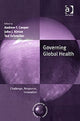 Book cover of: Governing Global Health