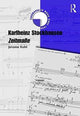 Book cover of: Karlheinz Stockhausen: Zeitma?. By: Jerome Kohl