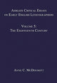Book cover of: Ashgate Critical Essays on Early English Lexicographers