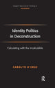 Book cover of: Identity Politics in Deconstruction. By: Carolyn D' Cruz