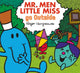 Book cover of: Mr. Men Little Miss go Outside. By: Adam Hargreaves