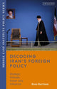 Book cover of: Decoding Iran’s Foreign Policy. By: Ross Harrison