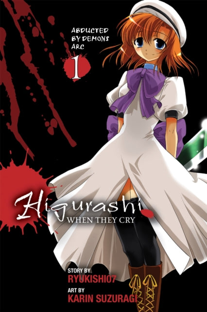 Book cover of: Higurashi When They Cry: Abducted by Demons Arc, Vol 1. By: Karin Ryukishio7 (CON)/ Suzuragi