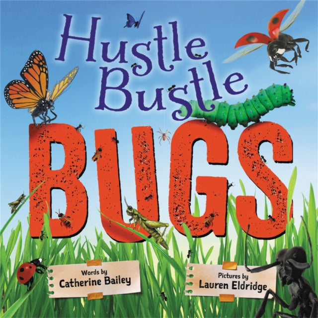 Book cover of: Hustle Bustle Bugs. By: Catherine Bailey