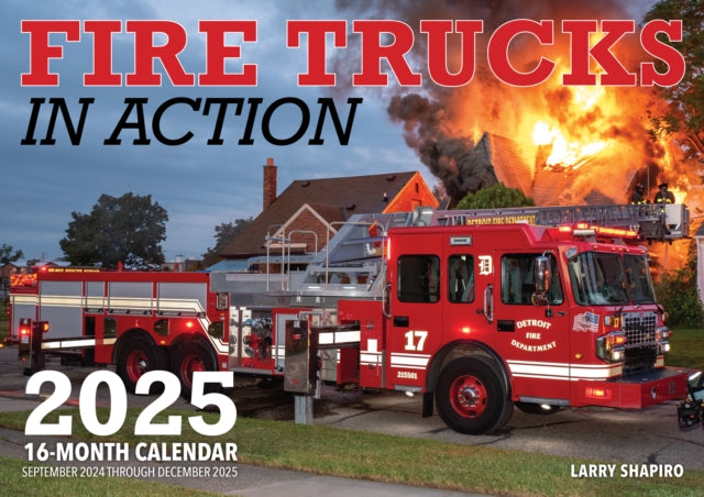 Book cover of: Fire Trucks in Action 2025