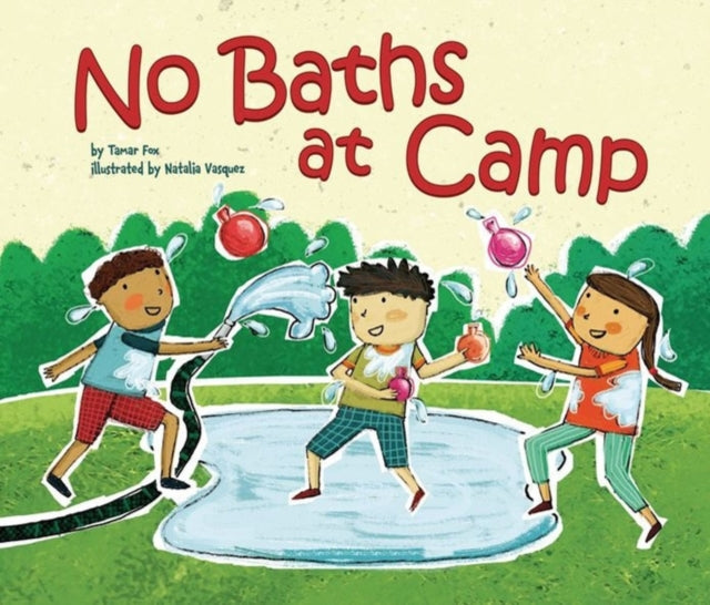 Book cover of: No Baths at Camp. By: Tamar Elisheva Fox