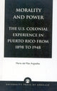 Book cover of: Morality and Power. By: María del Pilar Argüelles
