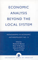 Book cover of: Economic Analysis Beyond the Local System