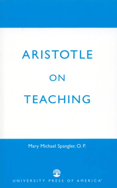 Book cover of: Aristotle on Teaching