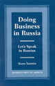 Book cover of: Doing Business in Russia
