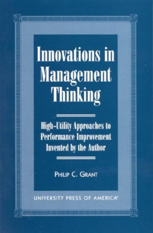 Innovations in Management Thinking