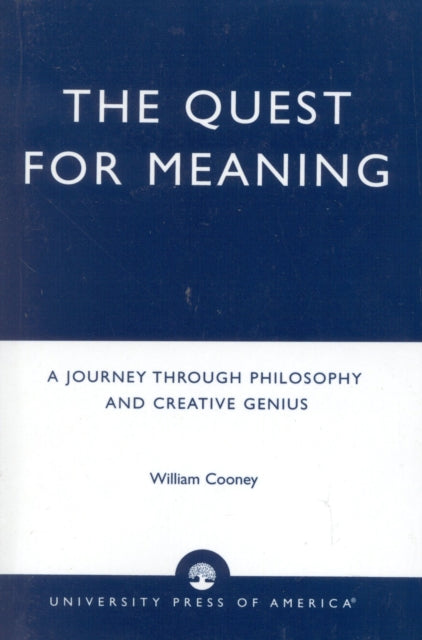 Book cover of: Quest for Meaning