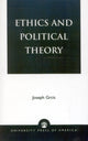 Book cover of: Ethics and Political Theory. By: Joseph Grcic