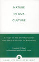 Book cover of: Nature in Our Culture. By: Luther Baldev R.