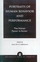 Book cover of: Portraits of Human Behavior and Performance. By: Senyo B-S.K. Adjibolosoo