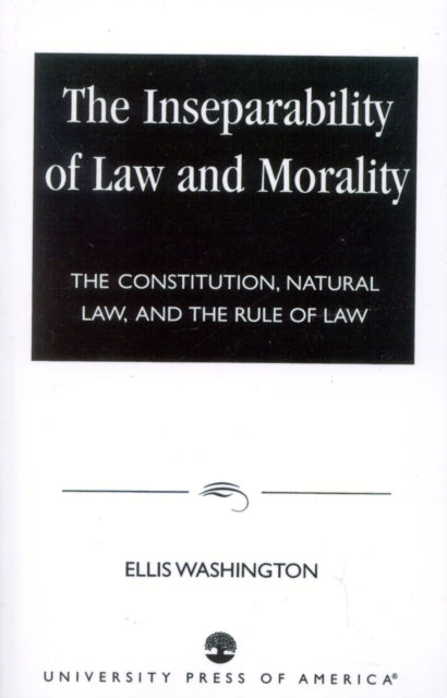 Book cover of: Inseparability of Law and Morality
