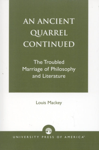 Book cover of: Ancient Quarrel Continued