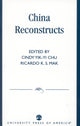 Book cover of: China Reconstructs. By: Cindy Yik-yi Chu