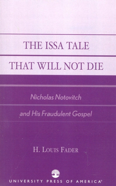 Book cover of: Issa Tale That Will Not Die. By: H. Louis Fader