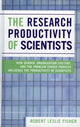 Book cover of: Research Productivity of Scientists. By: Robert Leslie Fisher