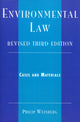 Book cover of: Environmental Law. By: Philip Weinberg