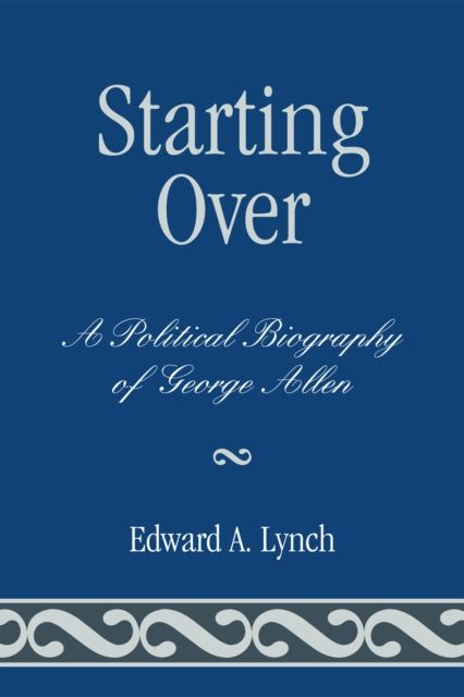 Book cover of: Starting Over. By: Edward A. Lynch
