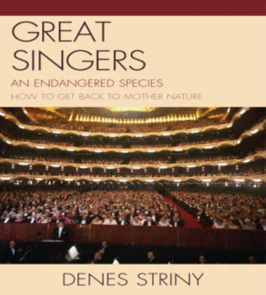 Book cover of: Great Singers. By: Denes Striny