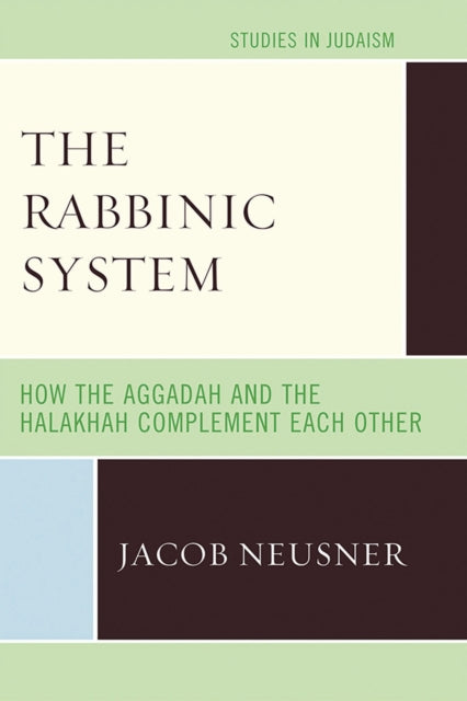 Book cover of: Rabbinic System. By: Jacob Neusner