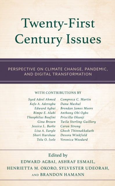 Book cover of: Twenty-First Century Issues. By: Ashraf Esmail