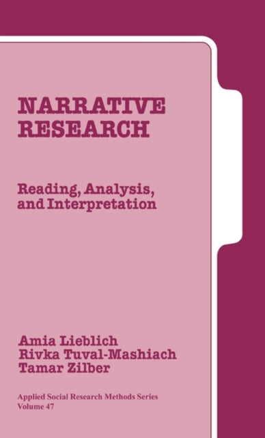 Book cover of: Narrative Research