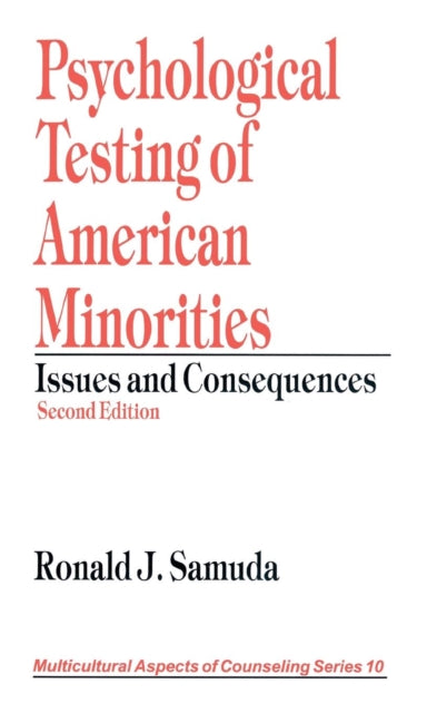 Book cover of: Psychological Testing of American Minorities