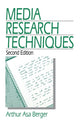Book cover of: Media Research Techniques