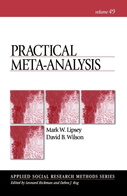 Book cover of: Practical Meta-Analysis. By: Mark W. Lipsey