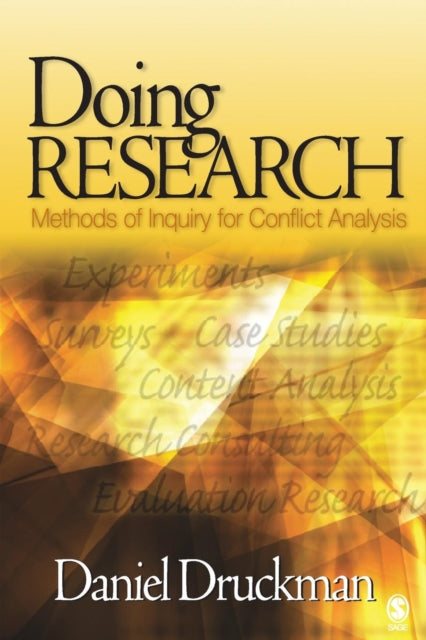Book cover of: Doing Research. By: Daniel Druckman