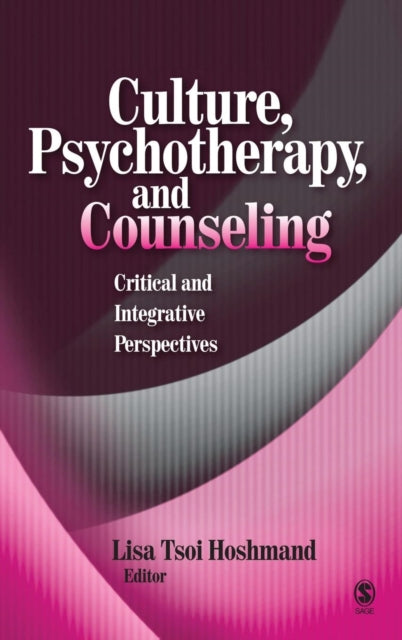 Book cover of: Culture, Psychotherapy, and Counseling. By: Lisa T.  (Tsoi) Hoshmand