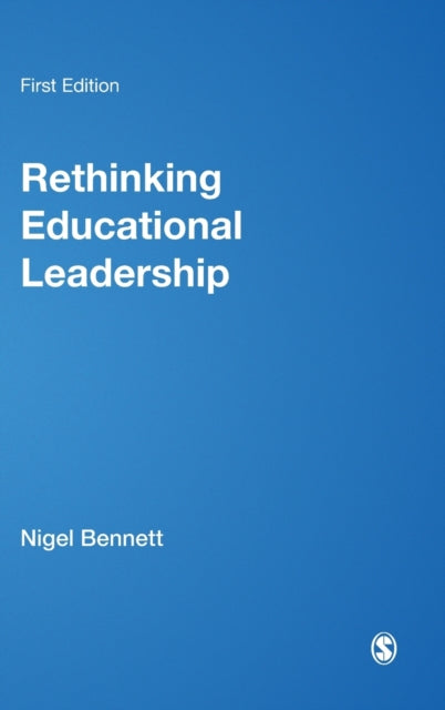 Book cover of: Rethinking Educational Leadership