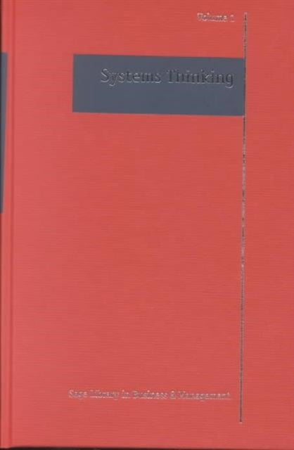 Book cover of: Systems Thinking