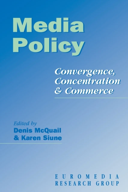 Book cover of: Media Policy. By: Euromedia Research Group
